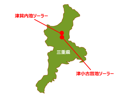 発電所位置図の画像 発電所位置図の画像