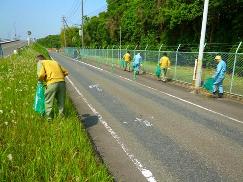 清掃風景の写真