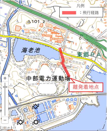 実施箇所の図