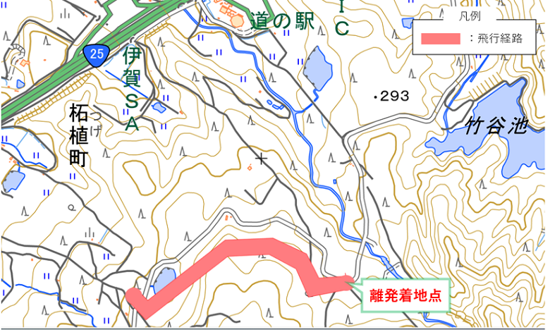 実施箇所の図