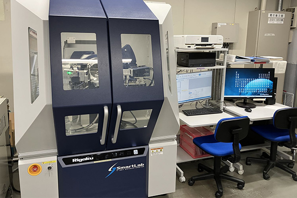 X線分析装置を利用した迅速な現場支援