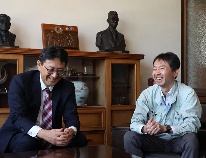 棚橋さんと塩満さま