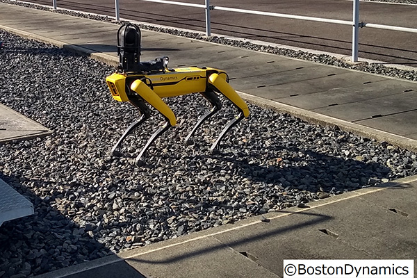 四足歩行型ロボットの活用