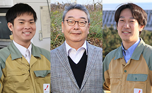 新たに3名を紹介します！