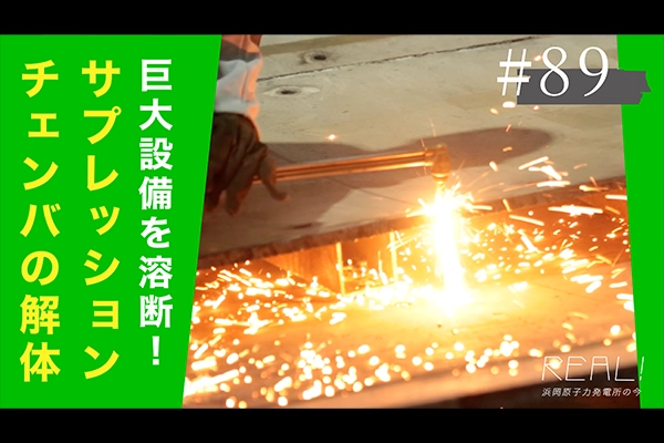 #89【浜岡原子力発電所の今／REAL!】サプレッションチェンバはどうやって解体するのか？のイメージ