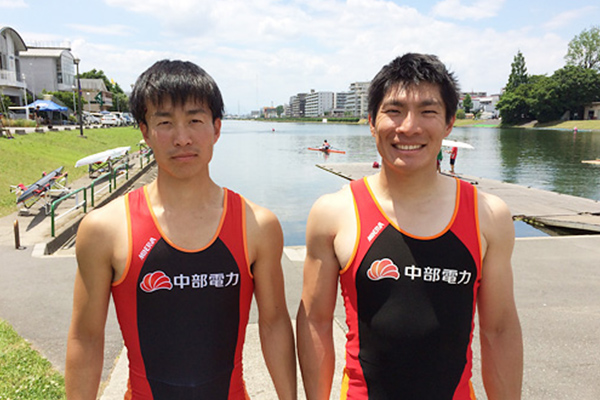 小艇タイムトライアル アジア選手権日本代表に選出（林・清水ペア）のイメージ