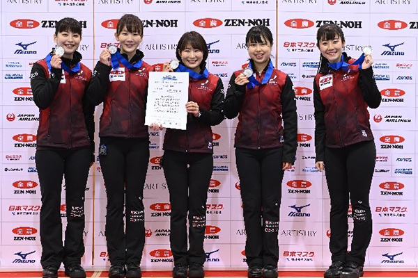 第39回全農日本カーリング選手権大会　準優勝のイメージ