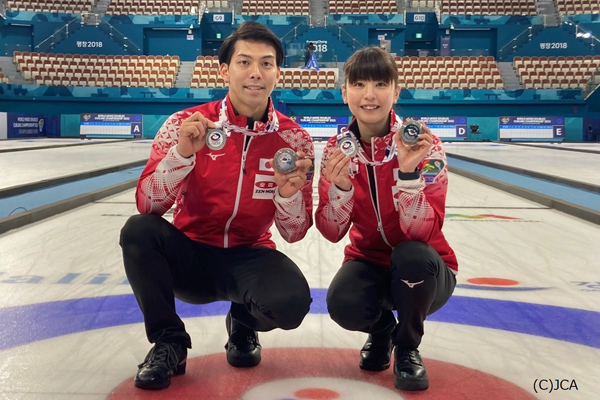 世界ミックスダブルスカーリング選手権大会2023　準優勝のイメージ