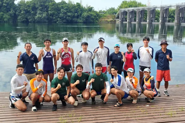 「名古屋大学漕艇部」との合同練習を実施しました サムネイル