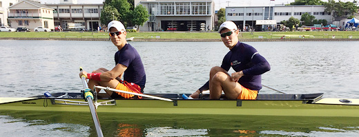 山本選手・吉原選手の写真