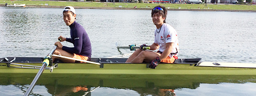 駒井選手・川畑選手の写真