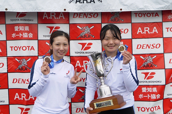 第67回中日本レガッタ 男女5種目で優勝(大会の様子)