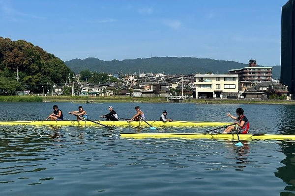 【ボート部】「同志社大学との合同練習」を実施