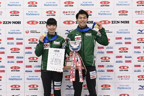 第16回全農日本ミックスダブルスカーリング選手権大会　優勝
