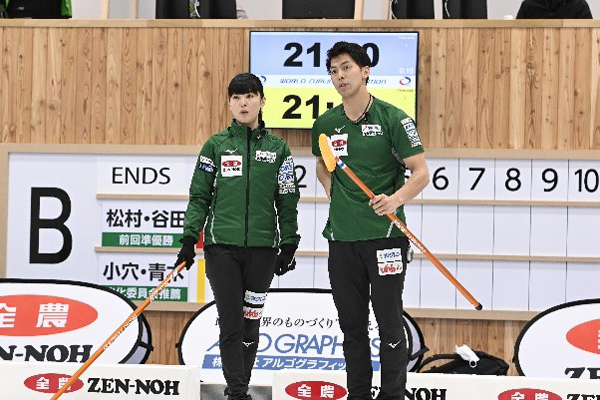 第16回全農日本ミックスダブルスカーリング選手権大会　優勝