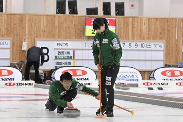 第16回全農日本ミックスダブルスカーリング選手権大会　優勝