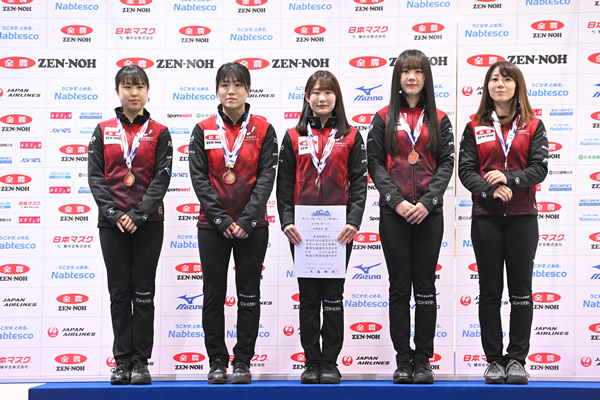 第41回全農日本カーリング選手権大会 3位 01